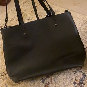 Black tote
